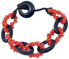 BRACCIALE CORALLO GREZZO