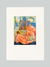 Sandro CHIA - "Composizione" -