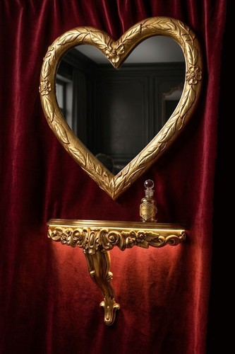 Set wandspiegel con console - wandspiegel,