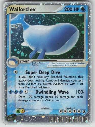 Pokemon tcg wailord ultra - ex,