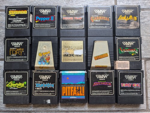 Lotto giochi colecovision - lotto, 15