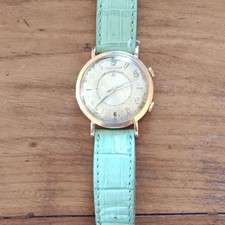 JAEGER LE COULTRE MEMOVOX CARICA MANUALE ORO 18K ANNI '50.