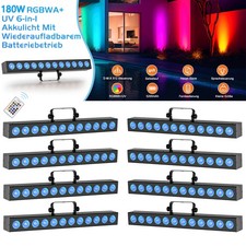 8 x 120 W RGB 12 LED strobo