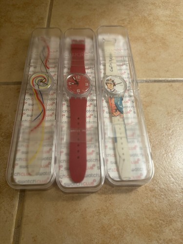 Swatch mystery vintage - box, set