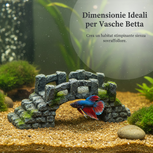 Decorazione acquario ponte - acquario, in