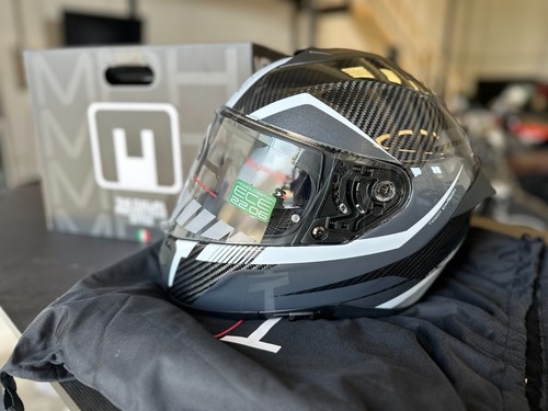 Casco mph tiger carbon white - tiger, c