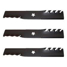 3 Pack 595-087 Mulcher Blade