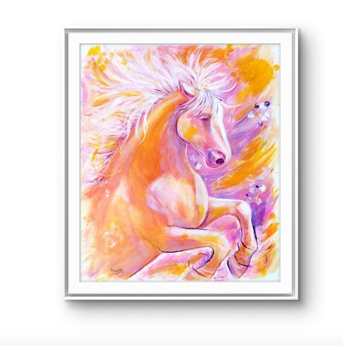 Dipinto carta originale - , 14x11