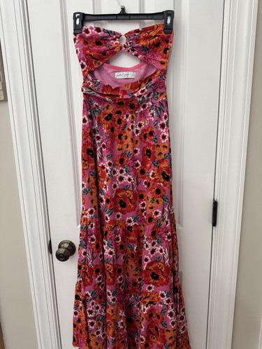 Maxi abito donna floreale
