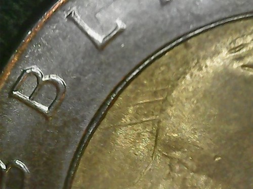 500 lire 1984 errore linee - lire,
