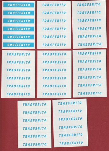 Figurine stickers calciatori - figurine,