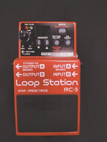Boss effector looper - boss, rc-3