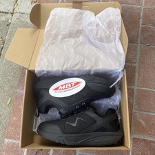 Scarpe da passeggio uomo MBT mocassini neri NUOVI CON SCATOLA SPORT 4 II taglia 11