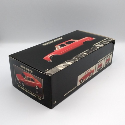 Minichamps alfa romeo - 1/18,