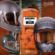 Casco moto vintage integrale - moto,