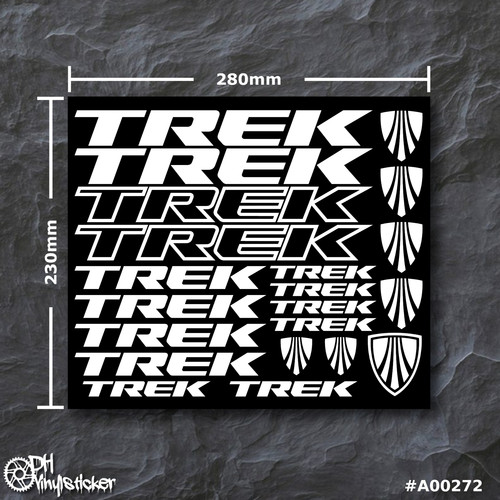 Set adesivi trek bianco - bianco, |