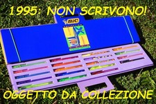 ? BIC VINTAGE 1995 collezione PENNE Ed. Limitata Jelly Clic M17 NON FUNZIONANTI