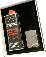 Set Regalo Zippo Con Incisione