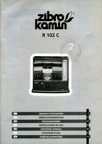 Stufa zibro kamin 102 - r,