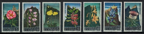 San marino 1967 flower 3rd - 1967, _
