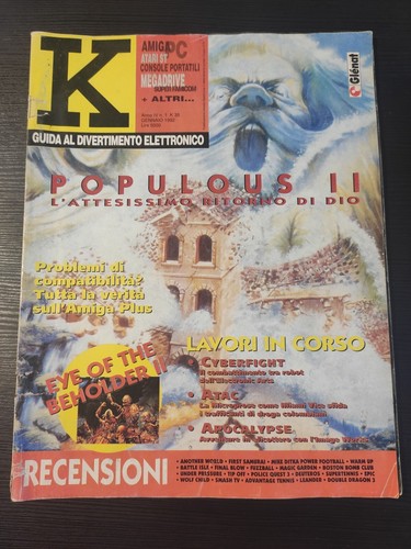 Rivista 1992 dylan dog - k,