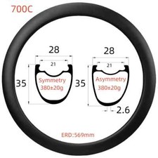 Cerchi in carbonio 700C