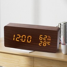 Sveglia Multifunzione in Legno