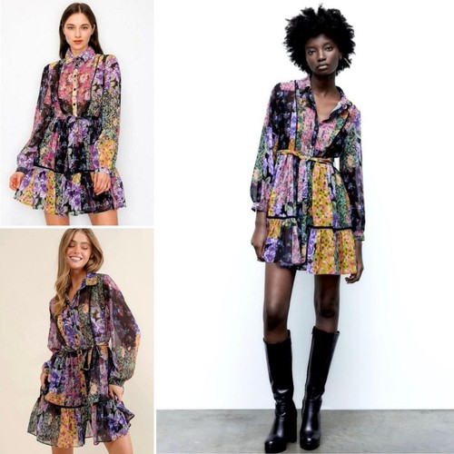 Zara amelia patchwork floreale - zara,