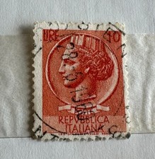 Francobollo Italia raro