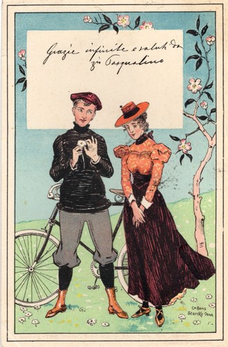 Antica cartolina sport - cartolina,