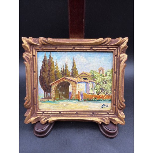 Dipinto olio vintage erka - dipinto,