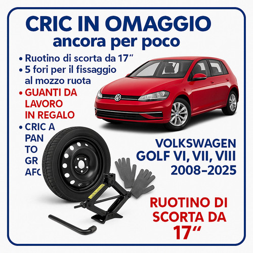 Ruotino scorta 5fori misura - scorta,