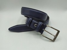 Cintura uomo blu 5 cm - cintura, 3,5