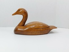 Esca cigno muto intagliato