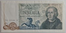 5000 Lire Cristoforo Colombo II tipo - Repubblica Italiana - 20/05/1971 - BB+