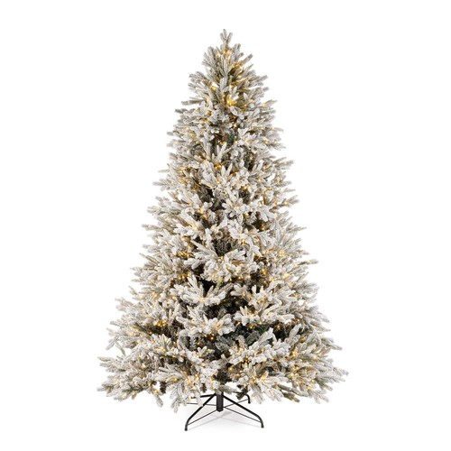 Albero natale innevato - di,