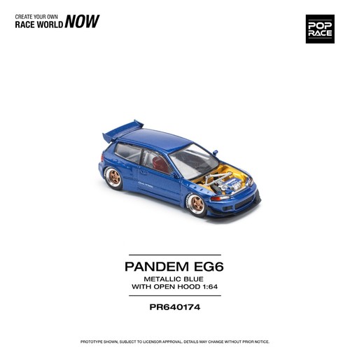 Pop race pandem civic eg6 - race,