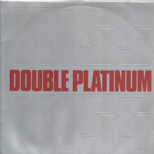 Kiss double platinum - kiss, embossed