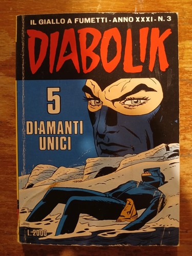 Lotto albi diabolik - albi, n°3