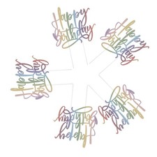  5 Pcs Topper Torta Compleanno