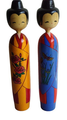Rara bambola kokeshi - rara, 2