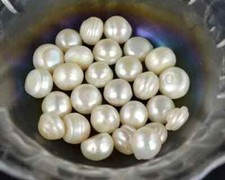Lotto 100 Ct+ Perle Bianche