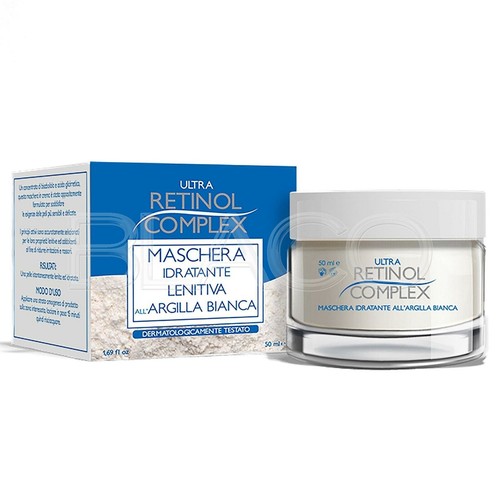 Maschera all argilla bianca - maschera,