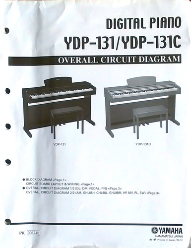 Yamaha ydp 131 131c - /, ydp-131c