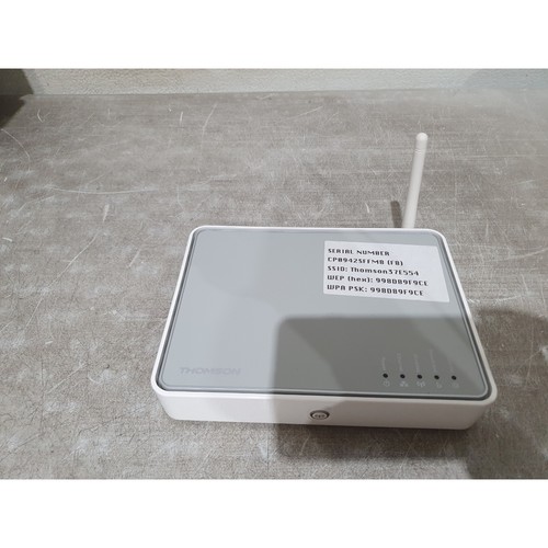 Thomson tg585 modem - thomson,