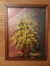 DIPINTO OLIO "MIMOSA" Paoletti