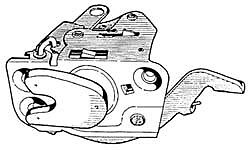 Serratura porta fiat 619 - porta, /