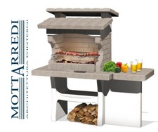 Barbecue in muratura calcestruzzo a carbonella e legna SAROM Luxor CHIAM X SCONT
