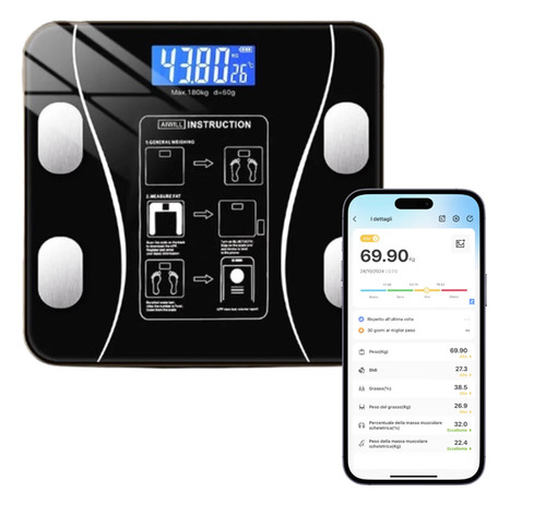 Bilancia pesapersone bluetooth - pesapersone,