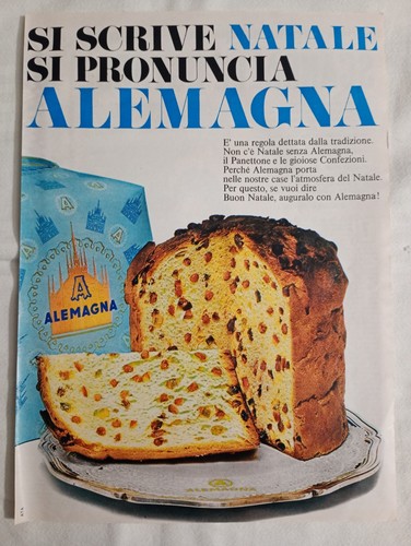 Alemagna panettone pubblicità - alemagna,